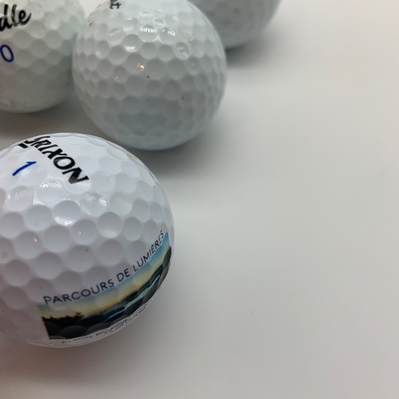 Lot of 5 Callaway Srixon Titleist & Noodle Golf Balls - Picture 9 of 12